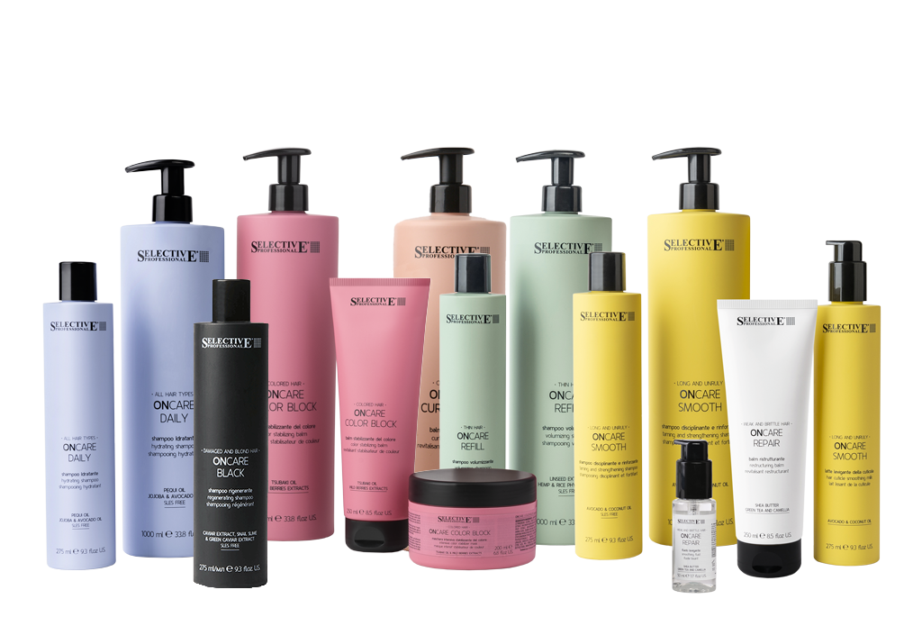 Sellaty4Hair werkt met de producten van Selective Professional